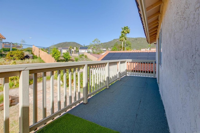 10954 Cool Lake Ter, San Diego, CA 92128 - balcony featuring a mountain view