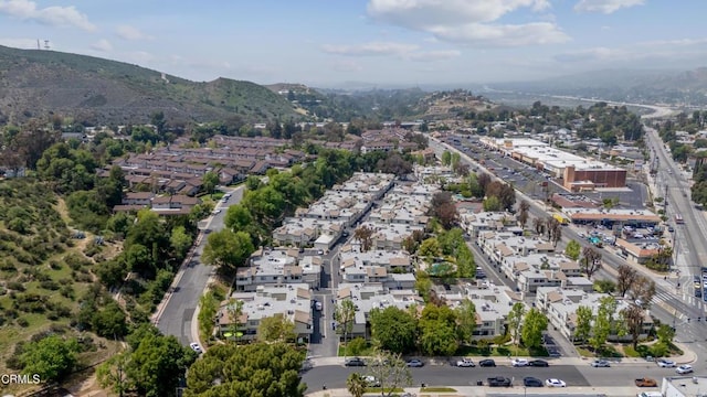 10508 Sunland Blvd Unit 4, Sunland, CA 91040 - birds eye view of property featuring a residential view and a mountain view