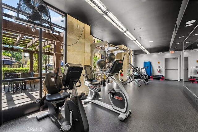 24535 Town Center Dr Unit 6309, Valencia, CA 91355 - view of gym