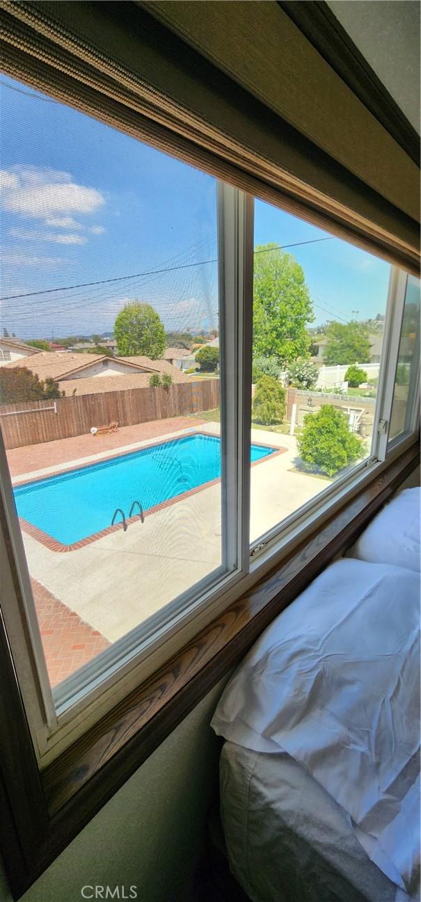 view of pool