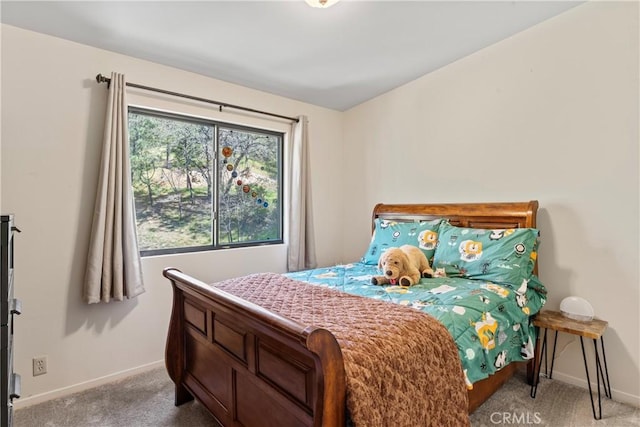 29278 Pine Dr, Cedar Glen, CA 92321 - carpeted bedroom with baseboards
