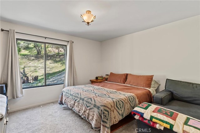 29278 Pine Dr, Cedar Glen, CA 92321 - carpeted bedroom featuring baseboards