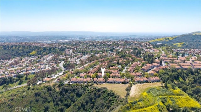 birds eye view of property featuring a residential view