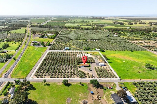 22975 Flournoy Ave, Corning, CA 96021 - drone / aerial view with a rural view