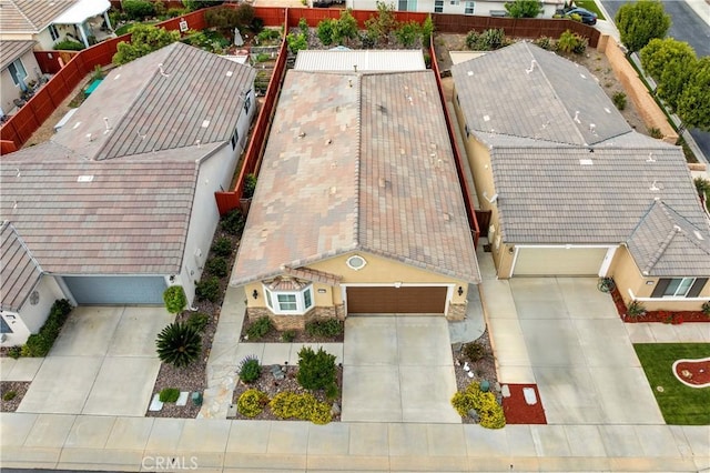 aerial view