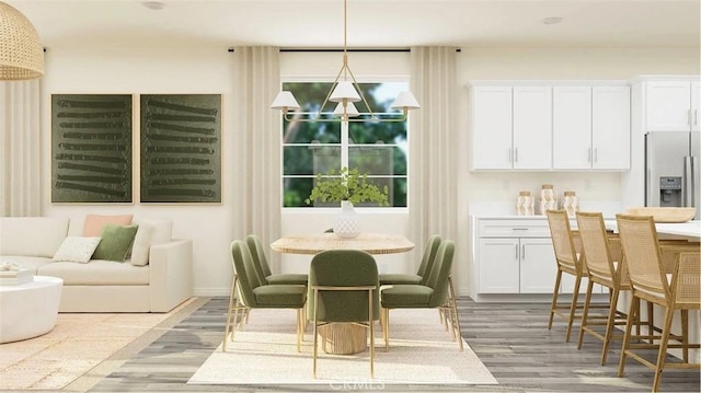 interior space featuring a wealth of natural light