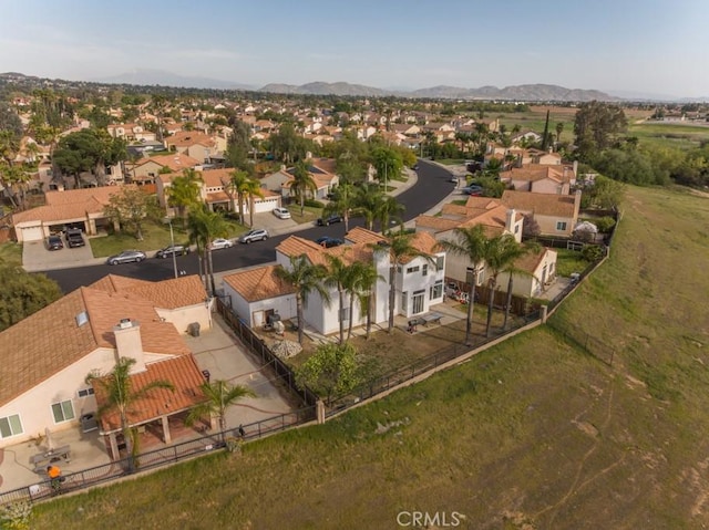 10917 Breezy Meadow Dr, Moreno Valley, CA 92557 - bird's eye view with a residential view and a mountain view