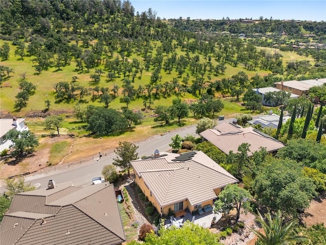 aerial view