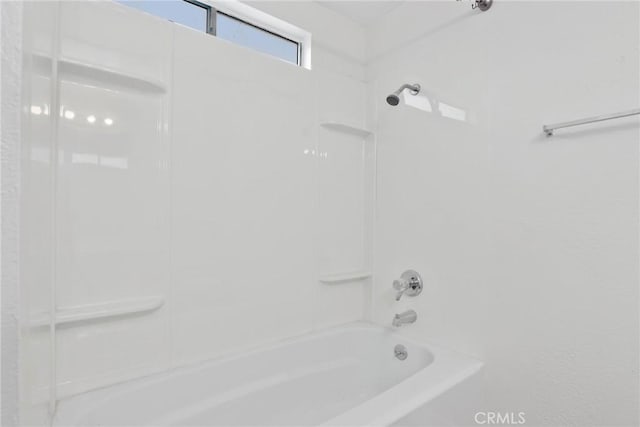 bathroom with shower / bathing tub combination