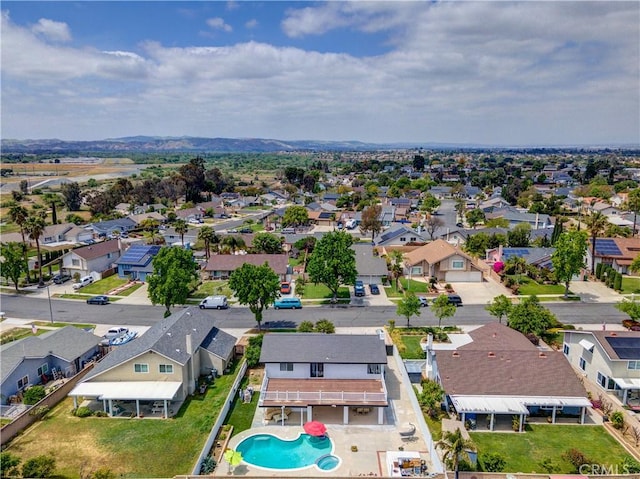 917 Brandywine Ln, Corona, CA 92880 - aerial view of residential area with a pool area