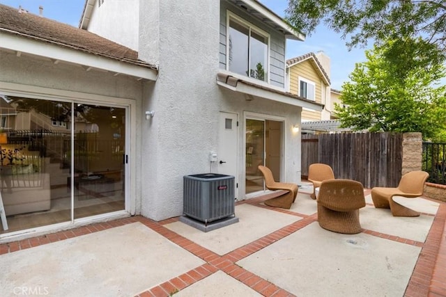 2720 E Walnut Ave Unit 10, Orange, CA 92867 - view of patio / terrace featuring central AC unit