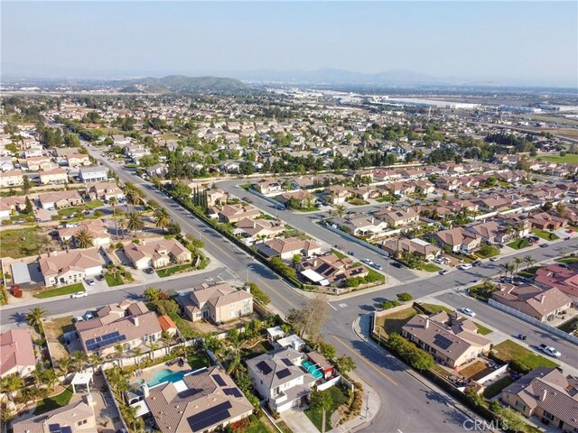 6651 Darling Ln, San Bernardino, CA 92407 - drone / aerial view featuring a mountain view and a residential view