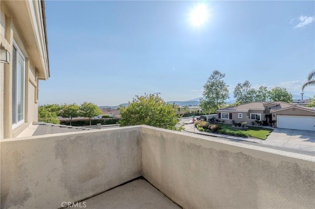 6651 Darling Ln, San Bernardino, CA 92407 - balcony with a mountain view