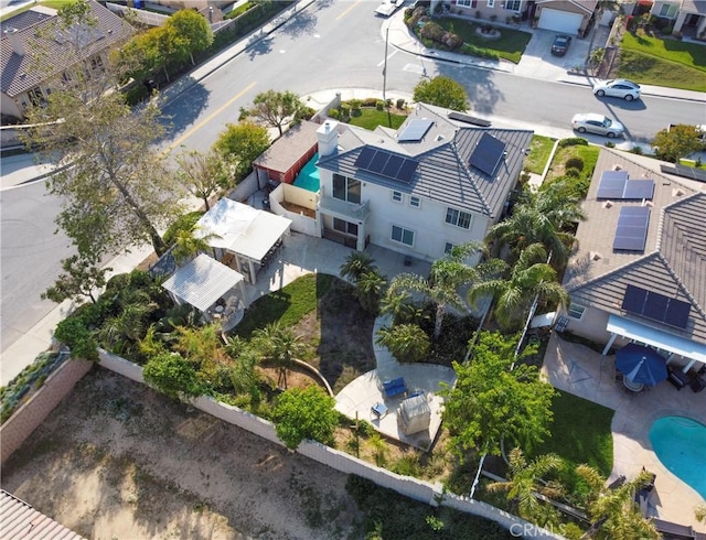 6651 Darling Ln, San Bernardino, CA 92407 - birds eye view of property featuring a residential view