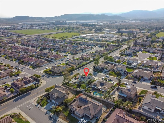 6651 Darling Ln, San Bernardino, CA 92407 - aerial view featuring a mountain view and a residential view