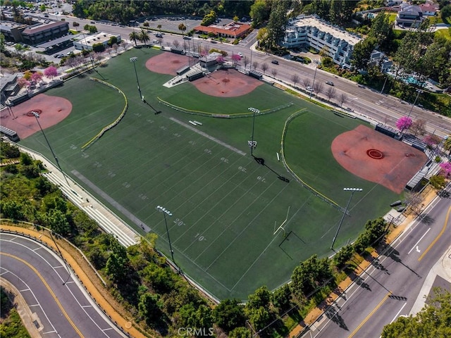 drone / aerial view