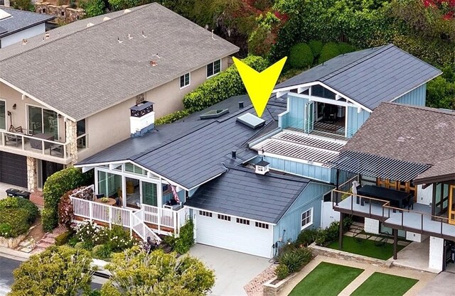 15 N Callecita, Laguna Beach, CA 92651 - aerial view of property and surrounding area