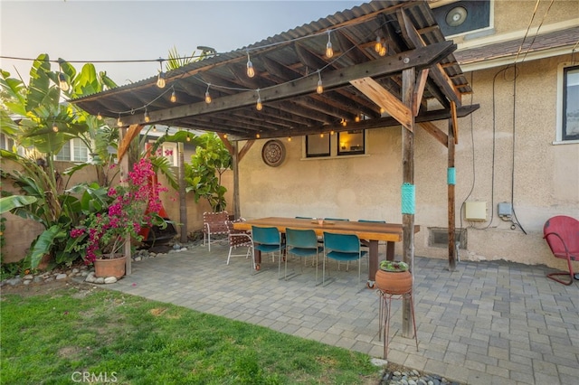 view of patio