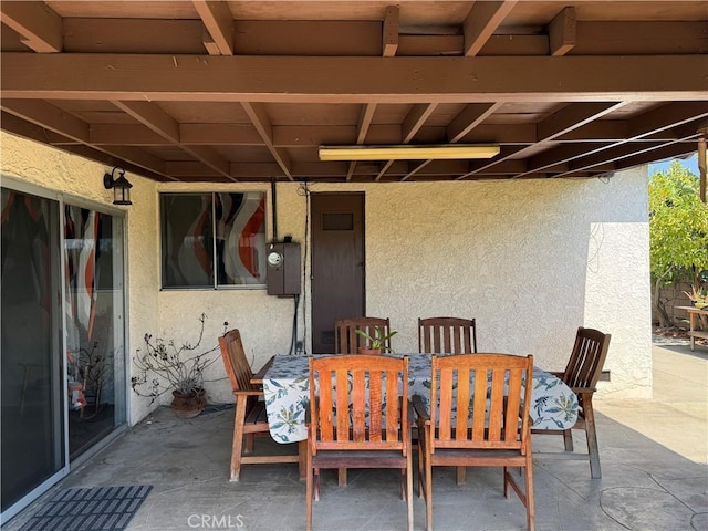 1711 S Washington Ave, Glendora, CA 91740 - view of patio / terrace featuring outdoor dining space