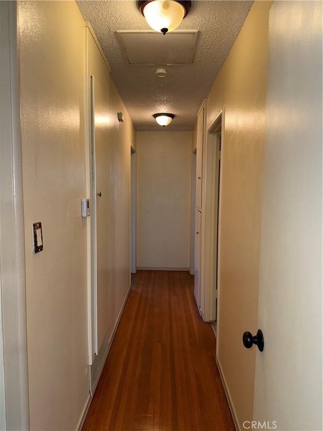 1711 S Washington Ave, Glendora, CA 91740 - corridor featuring a textured ceiling and wood finished floors