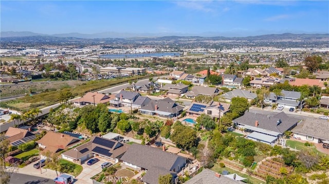 415 S Cedarhaven Way, Anaheim Hills, CA 92807 - drone / aerial view with a residential view and a mountain view