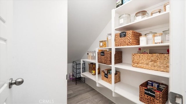 view of pantry