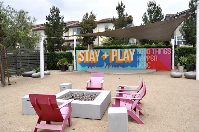 4160 S Bodega Way Unit 2, Ontario, CA 91761 - view of property's community featuring an outdoor fire pit