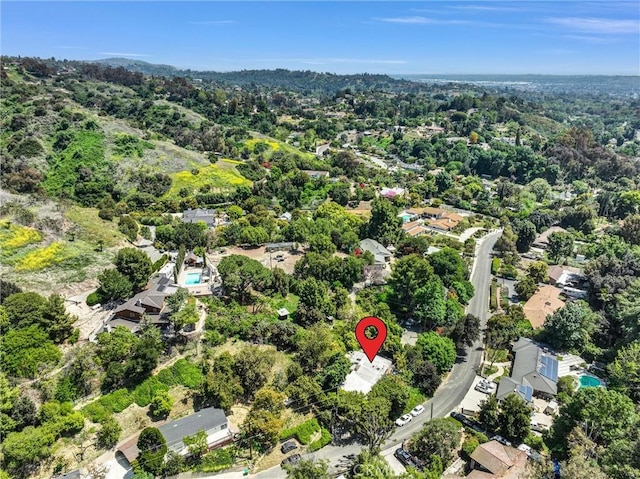 2310 Las Palomas Dr, La Habra Heights, CA 90631 - birds eye view of property