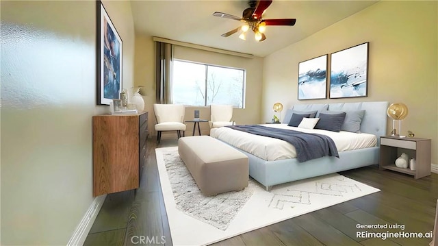 400 S Los Robles Ave Unit 306, Pasadena, CA 91101 - bedroom featuring wood finished floors and baseboards