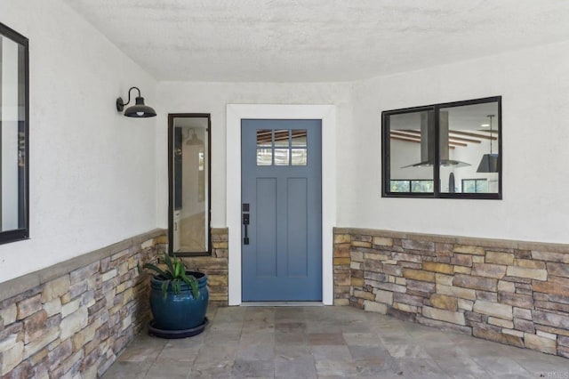3612 Palomar Dr, Fallbrook, CA 92028 - entrance to property featuring stucco siding and stone siding