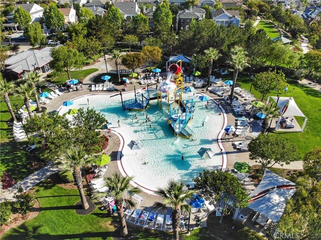 bird's eye view