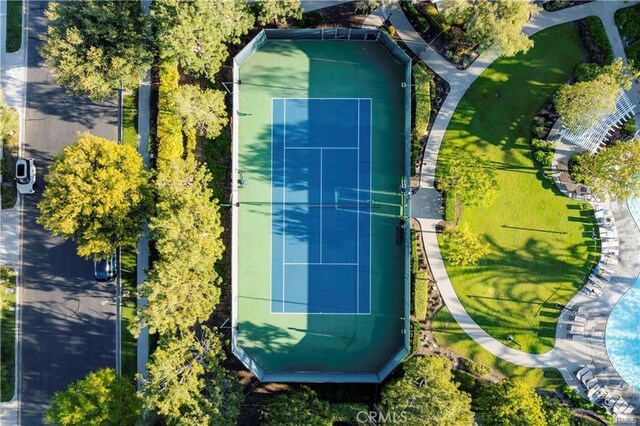 drone / aerial view