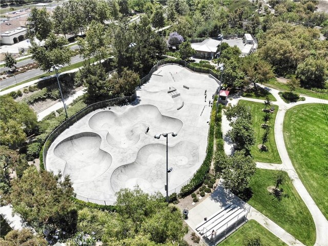 aerial view