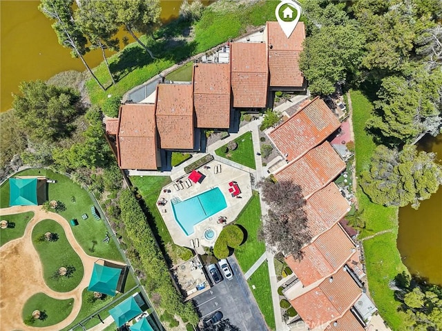 24319 Canyon Lake Dr Unit 10, Canyon Lake, CA 92587 - birds eye view of property