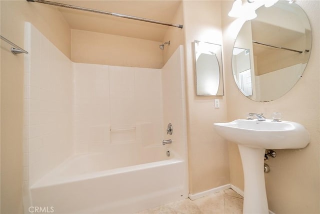 26396 Arboretum Way Unit 2906, Murrieta, CA 92563 - bathroom featuring shower / bathtub combination and tile patterned flooring
