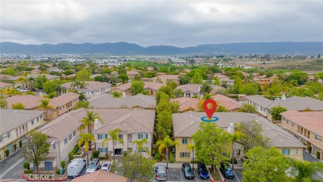 26396 Arboretum Way Unit 2906, Murrieta, CA 92563 - aerial view of residential area featuring a mountain backdrop