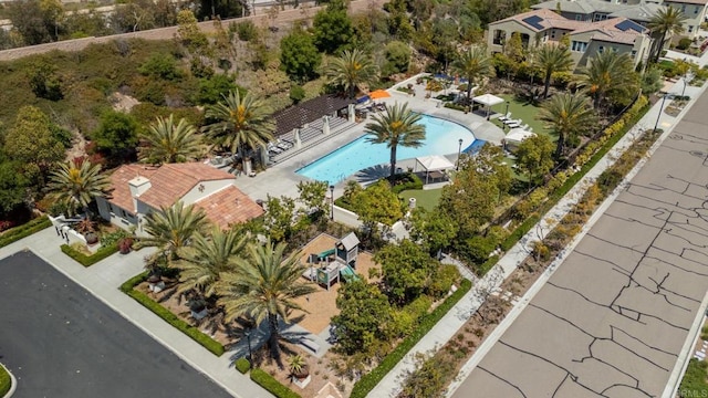 6784 Kenmar Way, San Diego, CA 92130 - bird's eye view of a pool