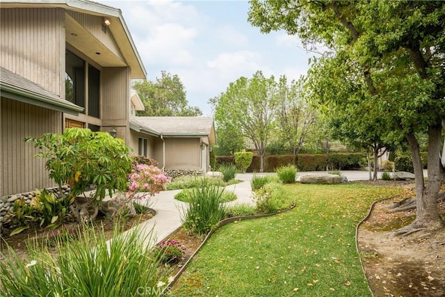 view of yard