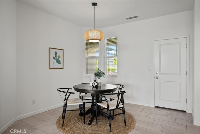 2991 Longwood Dr, Chico, CA 95928 - dining space featuring visible vents and baseboards