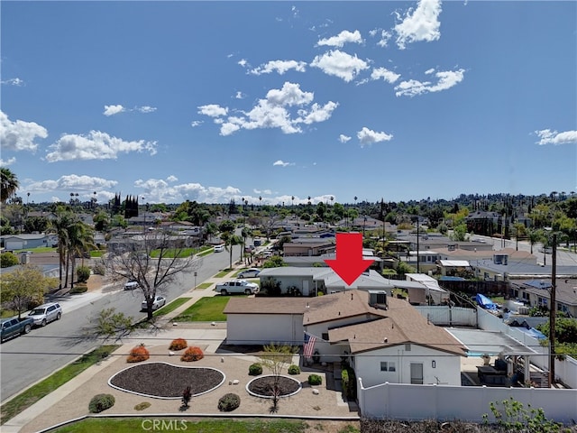 2 Hastings St, Redlands, CA 92373 - aerial perspective of suburban area