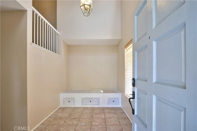 32000 Corte Sagunto, Temecula, CA 92592 - mudroom featuring baseboards and light tile patterned floors