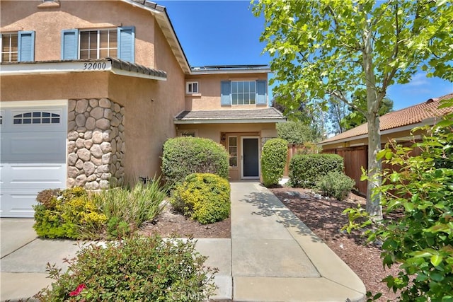 32000 Corte Sagunto, Temecula, CA 92592 - view of front of house featuring fence and stucco siding