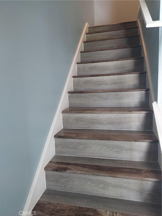 view of stairs
