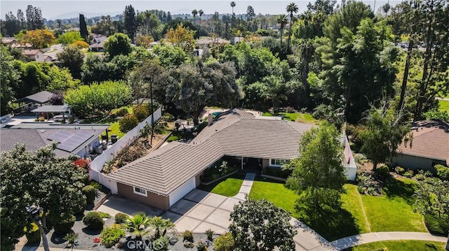 2812 Sunnywood Dr, Fullerton, CA 92835 - aerial view