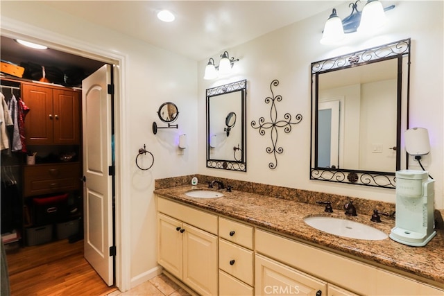 2812 Sunnywood Dr, Fullerton, CA 92835 - full bath with a sink and double vanity