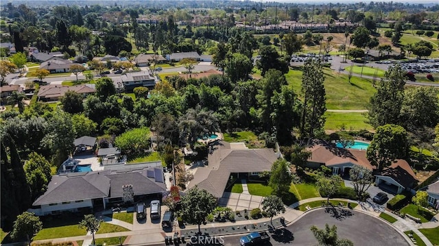2812 Sunnywood Dr, Fullerton, CA 92835 - bird's eye view featuring a residential view