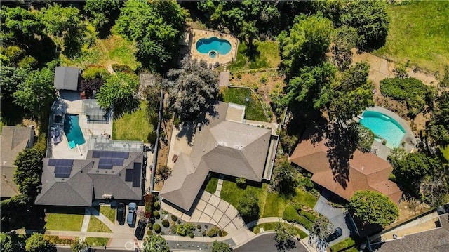 2812 Sunnywood Dr, Fullerton, CA 92835 - birds eye view of property