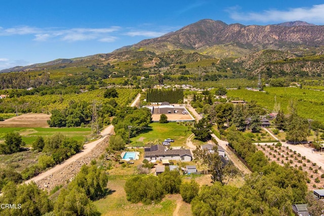 1526 Grand Ave, Fillmore, CA 93015 - bird's eye view of a mountain backdrop