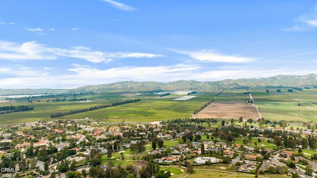 1530 Calle Portada, Camarillo, CA 93010 - bird's eye view with a mountain view, a residential view, and a rural view