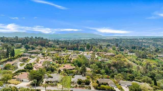1530 Calle Portada, Camarillo, CA 93010 - aerial view with a residential view and a mountain view